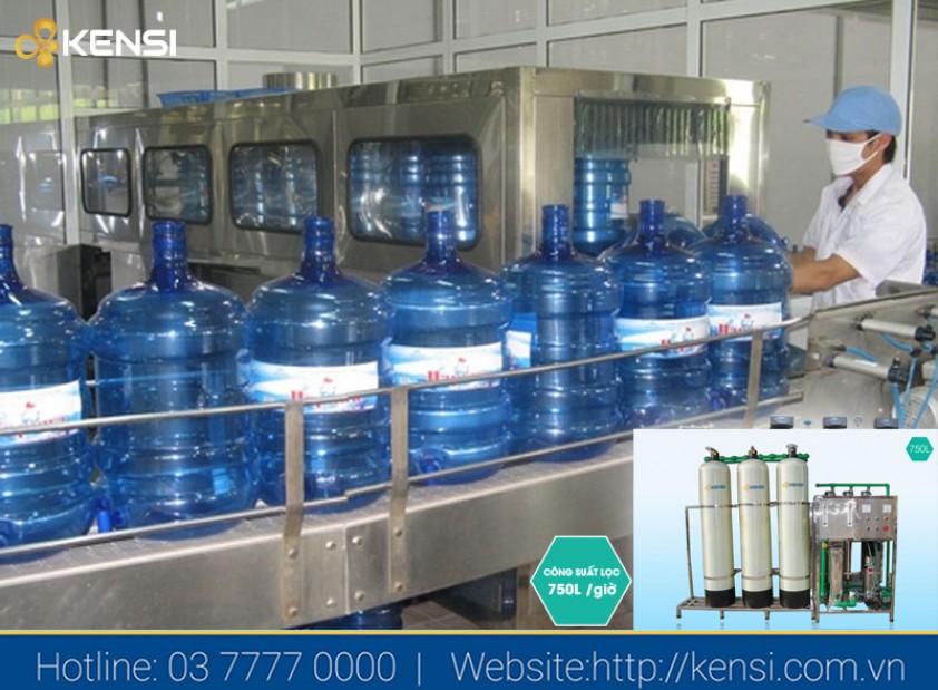 Tư vấn công suất máy lọc nước công nghiệp RO sản xuất nước đóng bình